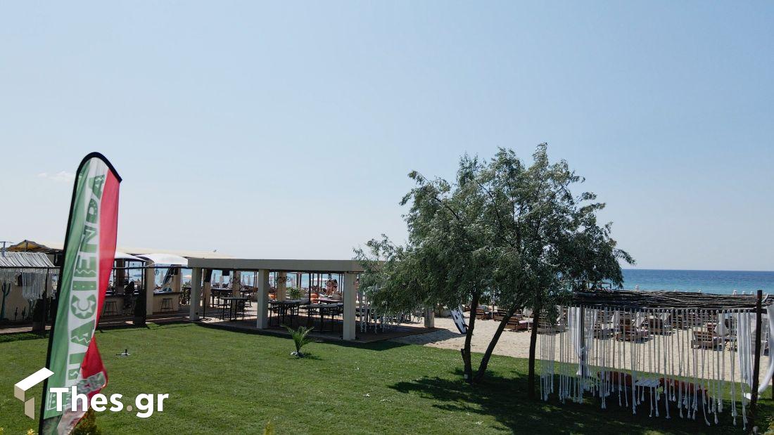 HACIENTA BEACH BAR Ποταμός Επανομής Επανομή παραλία καλοκαίρι διακοπές Θεσσαλονίκη βουτιές θάλασσα φαγητό ποτό cocktails