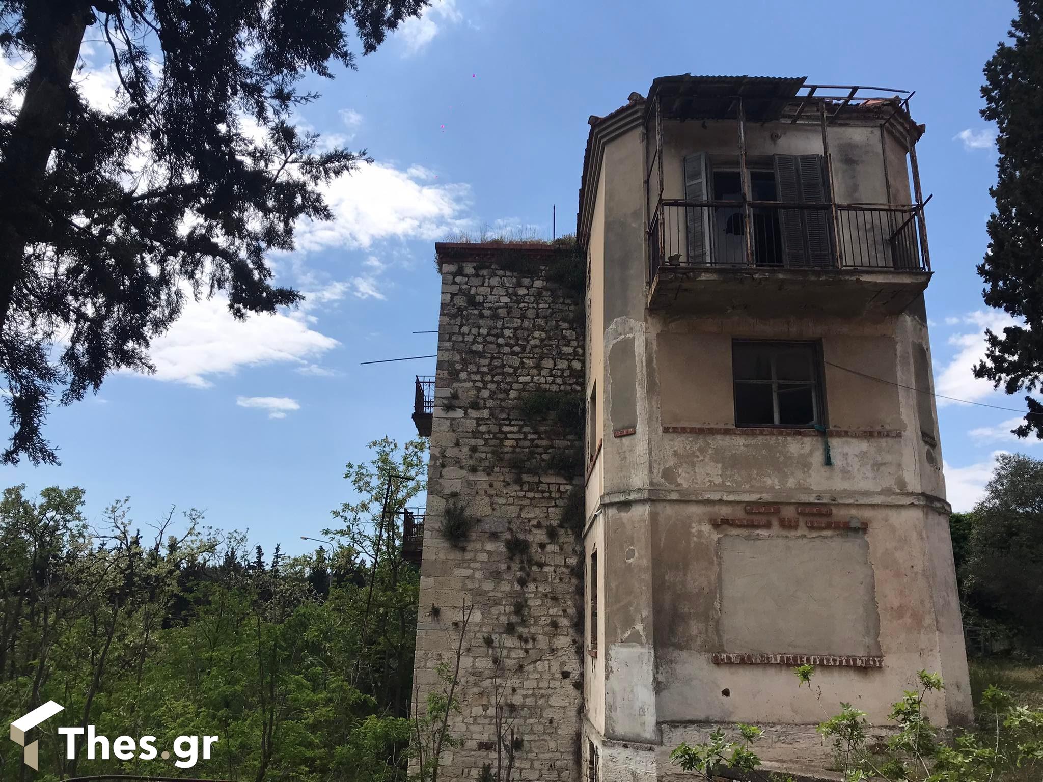 Σταθμός γεωργικής έρευνας στον Άγιο Μάμα στην Χαλκιδική εγκατάλειψη κτίριο