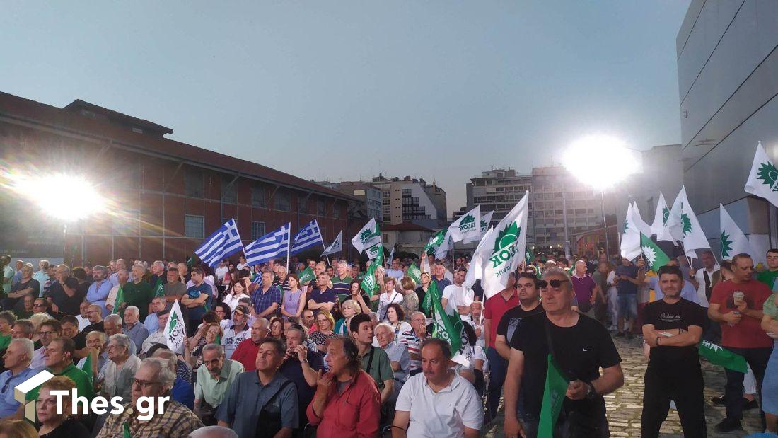 ομιλία Νίκου Ανδρουλάκη λιμάνι Θεσσαλονίκης
