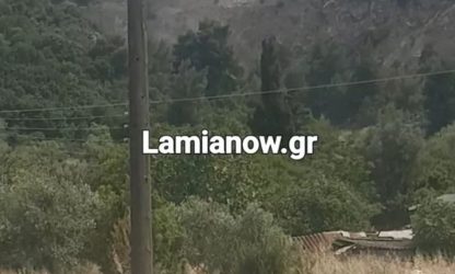 Κατολίσθηση στην Τραγάνα μετά τον ισχυρό σεισμό στην Αταλάντη (ΒΙΝΤΕΟ)