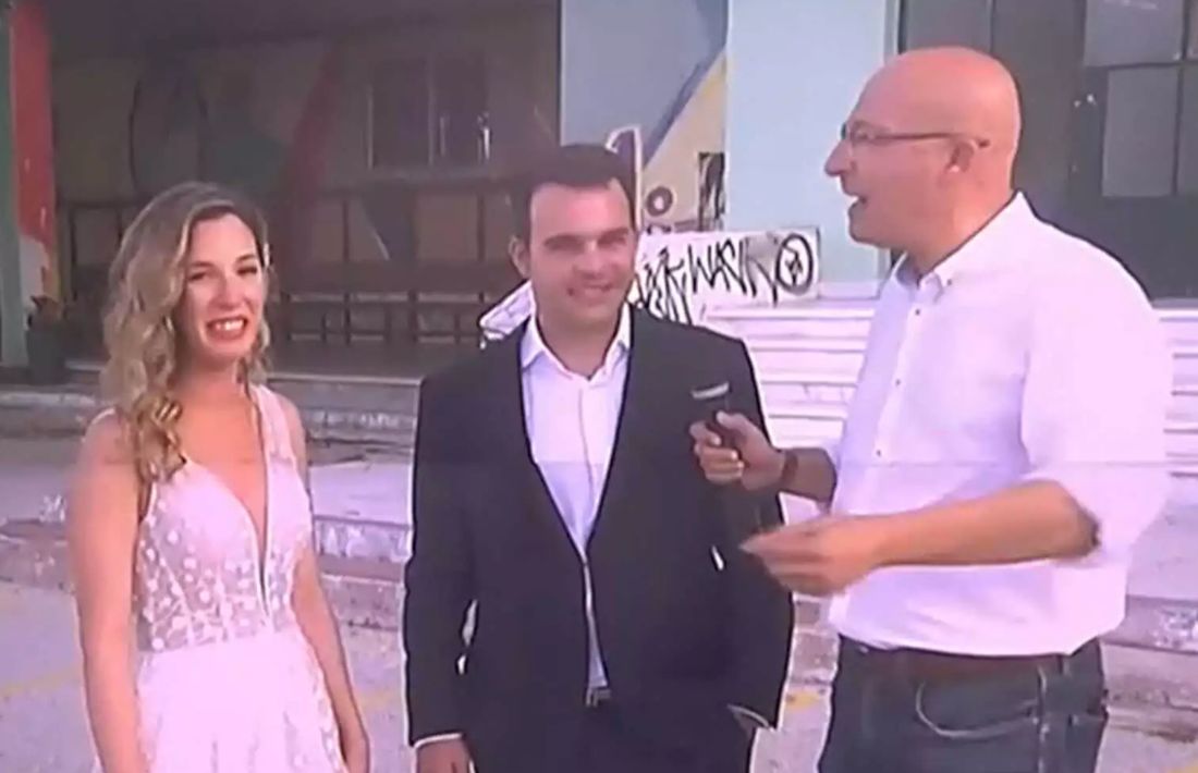 νιόπαντρο ζευγάρι ψήφισε μετά το γλέντι του γάμου