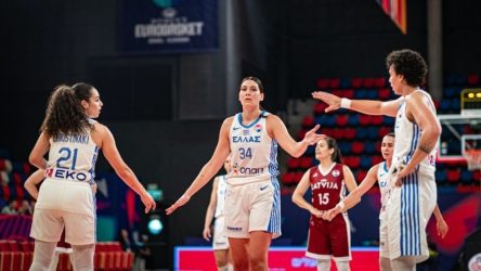 Ευρωμπάσκετ Γυναικών: Πρώτη νίκη για την Εθνική με 73-65 έναντι της Λετονίας