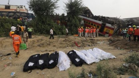 νεκροί σιδηροδρομικό δυστύχημα Ινδία