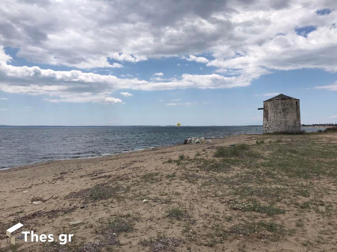 Παραλία Καλύβες Πολυγύρου Χαλκιδικής Χαλκιδική καλοκαίρι