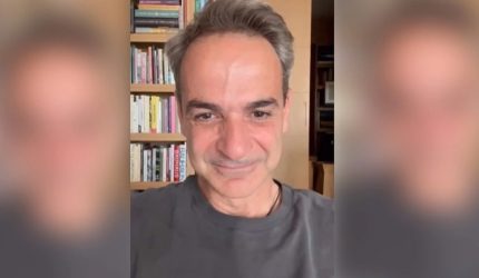Θετικός στον κορονοϊό ο Κυριάκος Μητσοτάκης