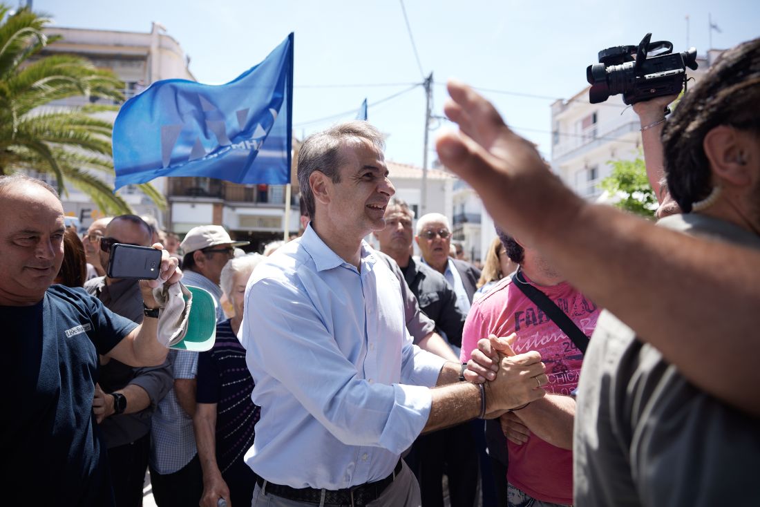 Κυριάκος Μητσοτάκης επίσκεψη Θάσος