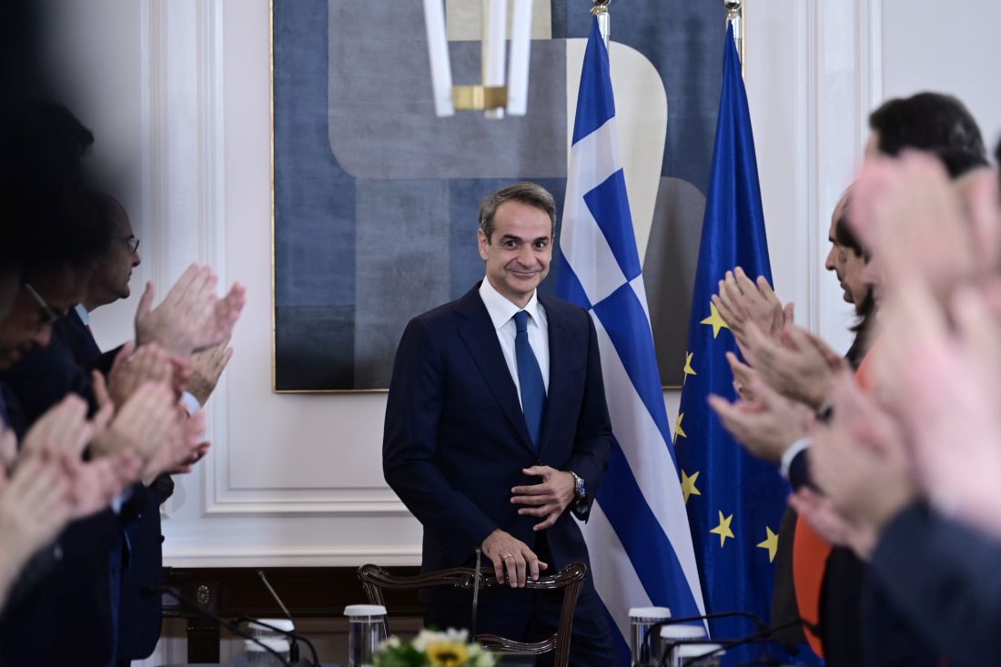 Κυριάκος Μητσοτάκης πρώτη συνεδρίαση του υπουργικού συμβουλίου