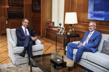 Κυριάκος Μητσοτάκης: Πήρε τη σκυτάλη από τον Ιωάννη Σαρμά (ΦΩΤΟ)