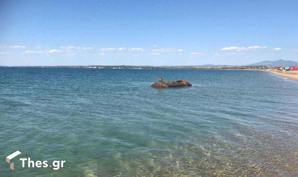 Επανομή παραλία παραλίες Θεσσαλονίκη Δήμος Θερμαϊκού Ναυάγιο