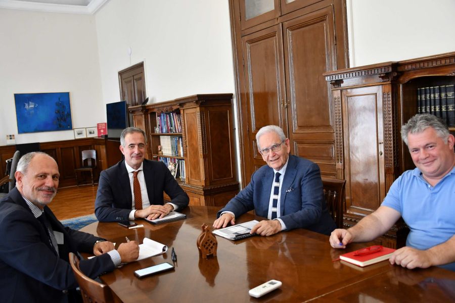 Συναντήσεις Στάθη Κωνσταντινίδη με Διοικήσεις Δ.Ε.Θ. και Thess INTEC
