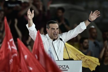 Αλέξης Τσίπρας ομιλία Πλατεία Συντάγματος