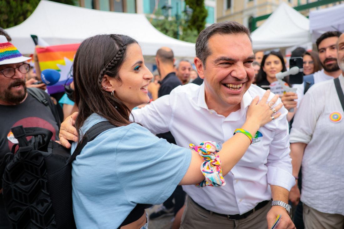 Αλέξης Τσίπρας Athens Pride 2023
