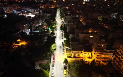 Νέα φώτα led στους δρόμους της Θεσσαλονίκης (ΦΩΤΟ)