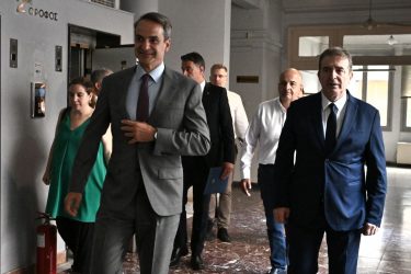 Στο Υπουργείο Υγείας ο Κυριάκος Μητσοτάκης (ΦΩΤΟ)