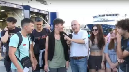 Επική ατάκα νεαρού σε ρεπόρτερ του ΣΚΑΪ – “Γιώργαρε, θέλω tips από γυπαετούς σαν κι εσένα” (ΒΙΝΤΕΟ)