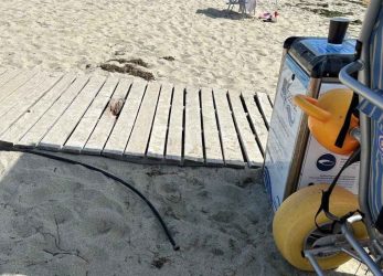 Κατερίνη: Βανδάλισαν στην παραλία εγκαταστάσεις για άτομα με κινητικά προβλήματα (ΦΩΤΟ)