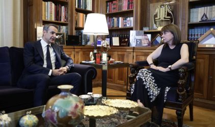 Mητσοτάκης σε Σακελλαροπούλου: “Ο πέλεκυς της Δικαιοσύνης με τους εμπρηστές θα είναι αμείλικτος”
