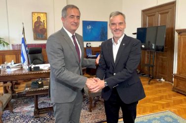 Με τον Στάθη Κωνσταντινίδη συναντήθηκε ο Κωνσταντίνος Ζέρβας