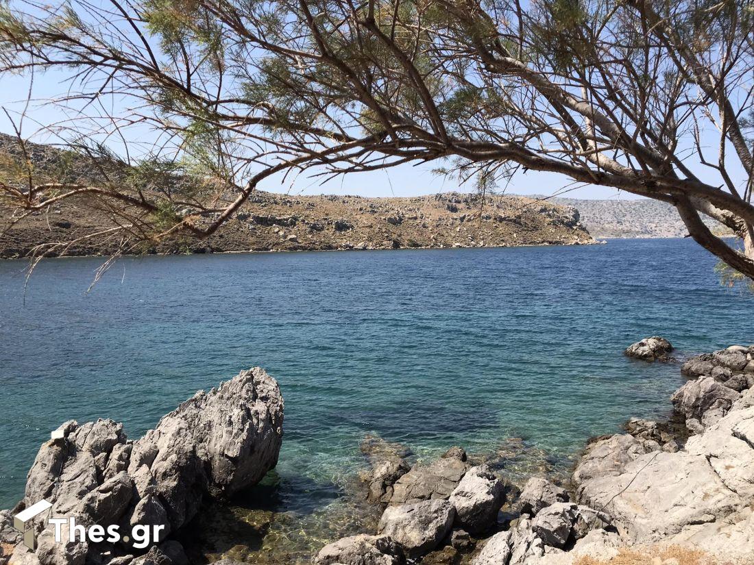 Παραλία Αγιος Ισίδωρος Χίος νησί Αιγαίο καλοκαίρι διακοπές θάλασσα greek beaches