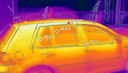 Καύσωνας “Κλέων”: Στους 84 βαθμούς έφτασε η θερμοκρασία πάνω σε οροφή αυτοκινήτου (ΦΩΤΟ)