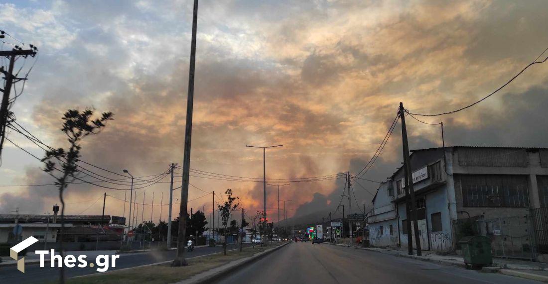 Βόλος φωτιά Μαγνησία πυρκαγιά