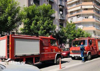 Θεσσαλονίκη: Ξέσπασε φωτιά σε οικοδομή στην Καραολή και Δημητρίου (ΒΙΝΤΕΟ & ΦΩΤΟ)