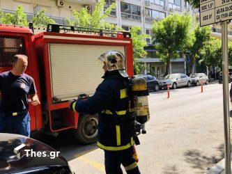 Φωτιά σε έκταση με ξερά χόρτα κοντά στην 113 Πτέρυγα Μάχης