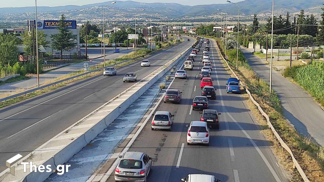 κίνηση Εθνική Οδός Νέων Μουδανιών - Θεσσαλονίκης