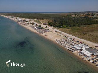 Παραλία Ποταμός Επανομή θάλασσα μπάνιο καλοκαίρι διακοπές δήμος Θερμαϊκού Θεσσαλονίκη