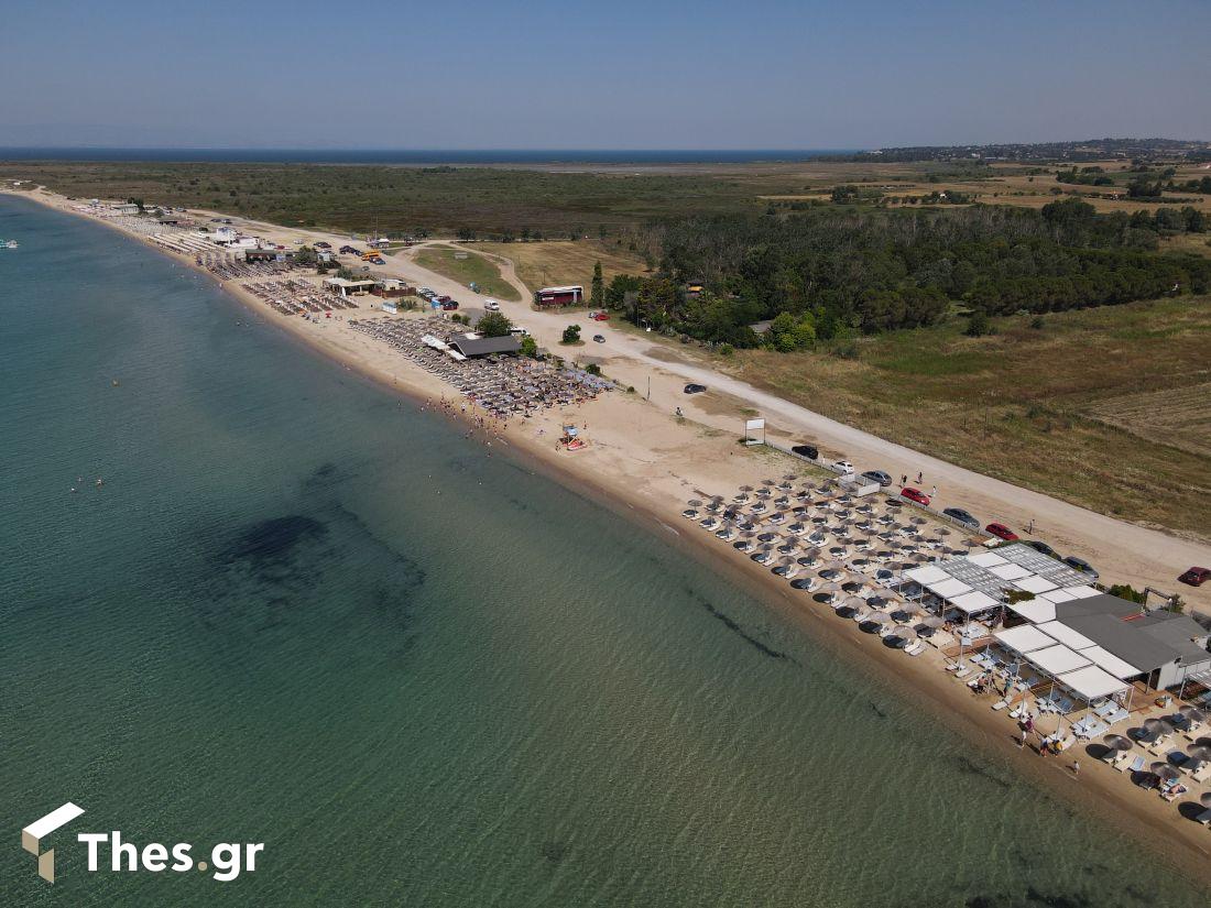 Παραλία Ποταμός Επανομή θάλασσα μπάνιο καλοκαίρι διακοπές δήμος Θερμαϊκού Θεσσαλονίκη