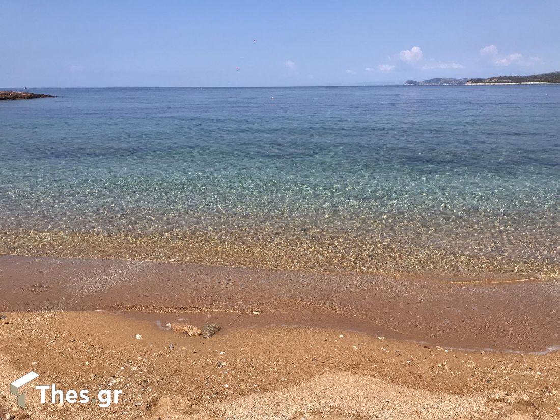 Παραλία Σαλονικιός Θάσος καλοκαίρι διακοπές θάλασσα