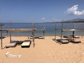 Παραλία Σαλονικιός Θάσος καλοκαίρι διακοπές θάλασσα Κοινωνικός Τουρισμός 2025
