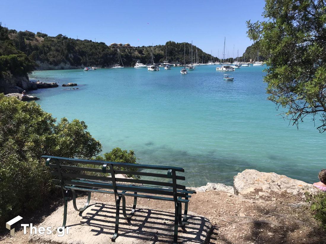 Παξοί νησί Ιόνιο Πέλαγος λιμάνι Γάιος διακοπές καλοκαίρι θάλασσα