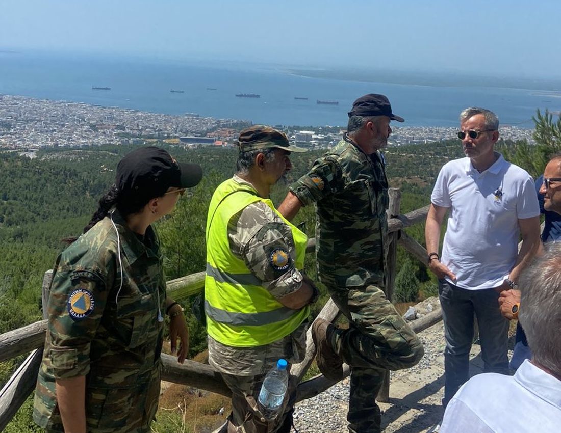 Σέιχ Σου Ζέρβας ετοιμότητα φωτιές