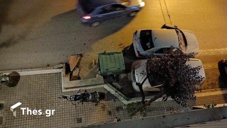 Θεσσαλονίκη: Αυτοκίνητο προσέκρουσε σε πεζούλι στη Νεάπολη