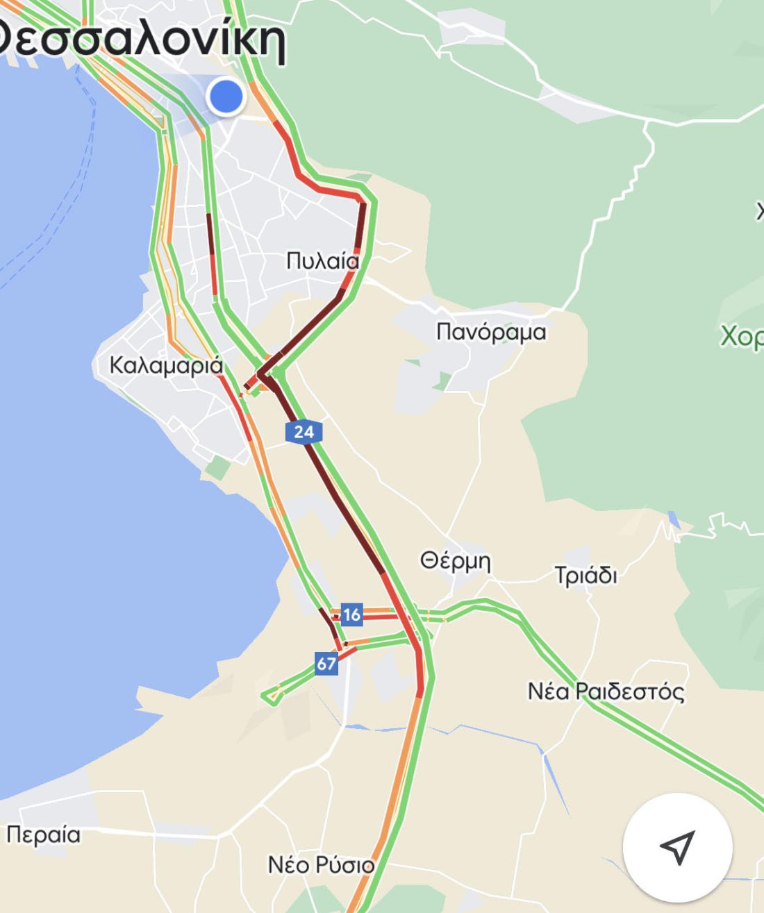 χάρτης Χαλκιδική 
