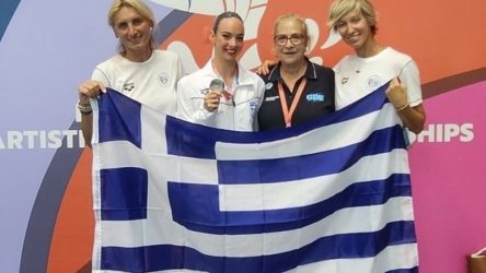 Καλλιτεχνική Κολύμβηση: Αργυρό μετάλλιο για την Καράγγελου στο ελεύθερο σόλο