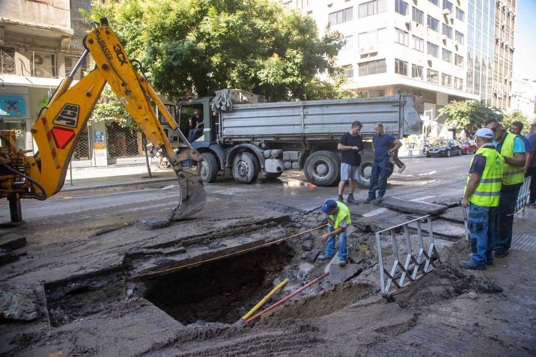 Θεσσαλονίκη νερό αγωγός κέντρο