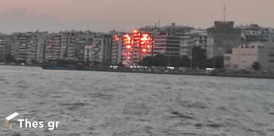 παραλία Θεσσαλονίκης ήλιος