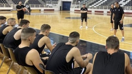 “Πάτησαν” παρκέ σήμερα (17/8) οι παίκτες του ΠΑΟΚ
