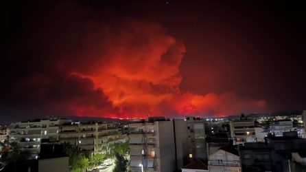 Δύσκολη νύχτα στον Εβρο: Μεγάλη μάχη με τις φλόγες – Στους δρόμους οι κάτοικοι (ΒΙΝΤΕΟ)