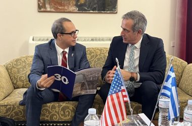 Mε τον Γενικό Πρόξενο των ΗΠΑ στη Θεσσαλονίκη συναντήθηκε ο Στάθης Κωνσταντινίδης (ΦΩΤΟ)