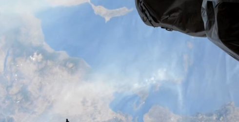 Φωτιές: Καλυμμένη με καπνούς η χώρα – Συγκλονίζει βίντεο από τον Διεθνή Διαστημικό Σταθμό