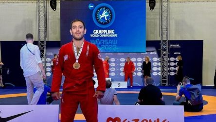 Πάλη υποταγής: Χάλκινο μετάλλιο για τον Νίκο Πολύδωρο στο Παγκόσμιο πρωτάθλημα