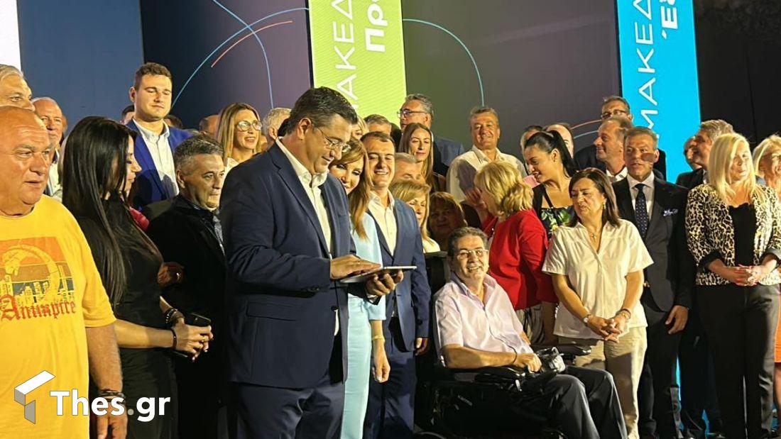 Απόστολος Τζιτζικώστας η παρουσίαση των υποψηφίων της παράταξης «Αλληλεγγύη»
