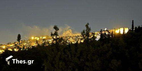 Θεσσαλονίκη: Φωτιά σε μονοκατοικία στην Ανω Πόλη (ΦΩΤΟ)