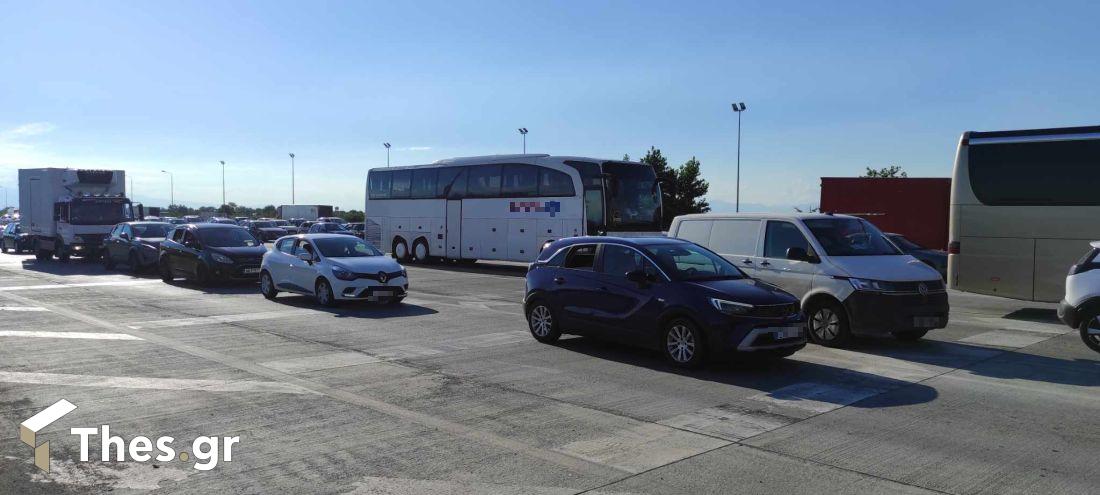 κίνηση διόδια Μαλγάρων έξοδος