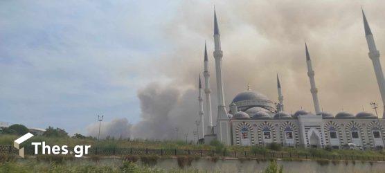 Φωτιές και στο Τσανάκαλε – Αποπνικτική η ατμόσφαιρα από τον καπνό (ΦΩΤΟ)