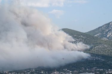 Φωτιά στην Πάρνηθα: Πυρονέφος πάνω από τις φλόγες εξαιτίας της εκρηκτικής εξάπλωσης (ΦΩΤΟ)
