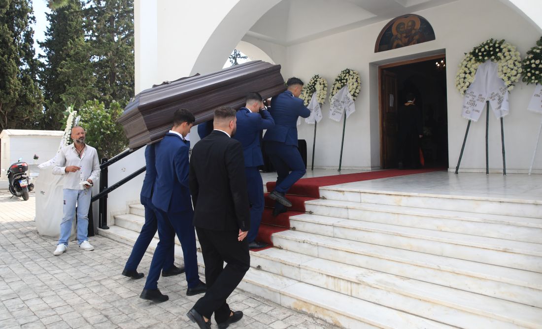 κηδεία Λιζέτας Νικολάου